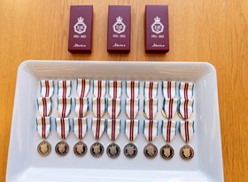 Queen's Platinum Jubilee Medal ceremony - Sept 1, 2022