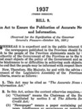 1937 Bowen Accurate News And Information Act (Thumb)