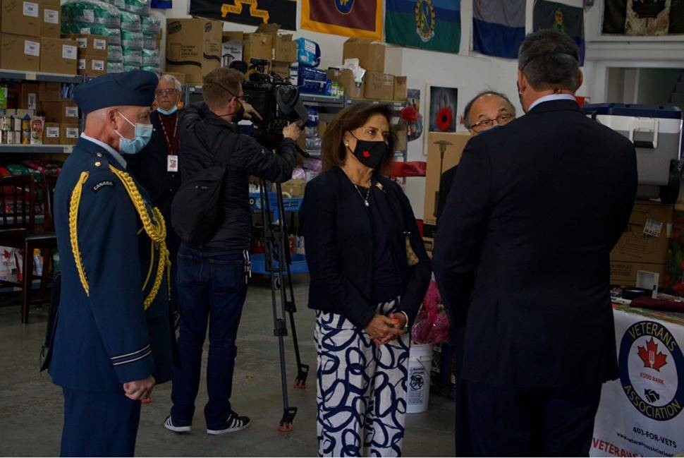 Edmonton Veterans Food Bank Grand Opening