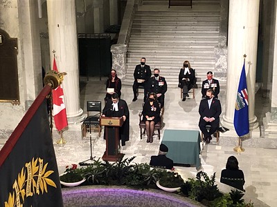 First Poppy Ceremony - Oct 21, 2020