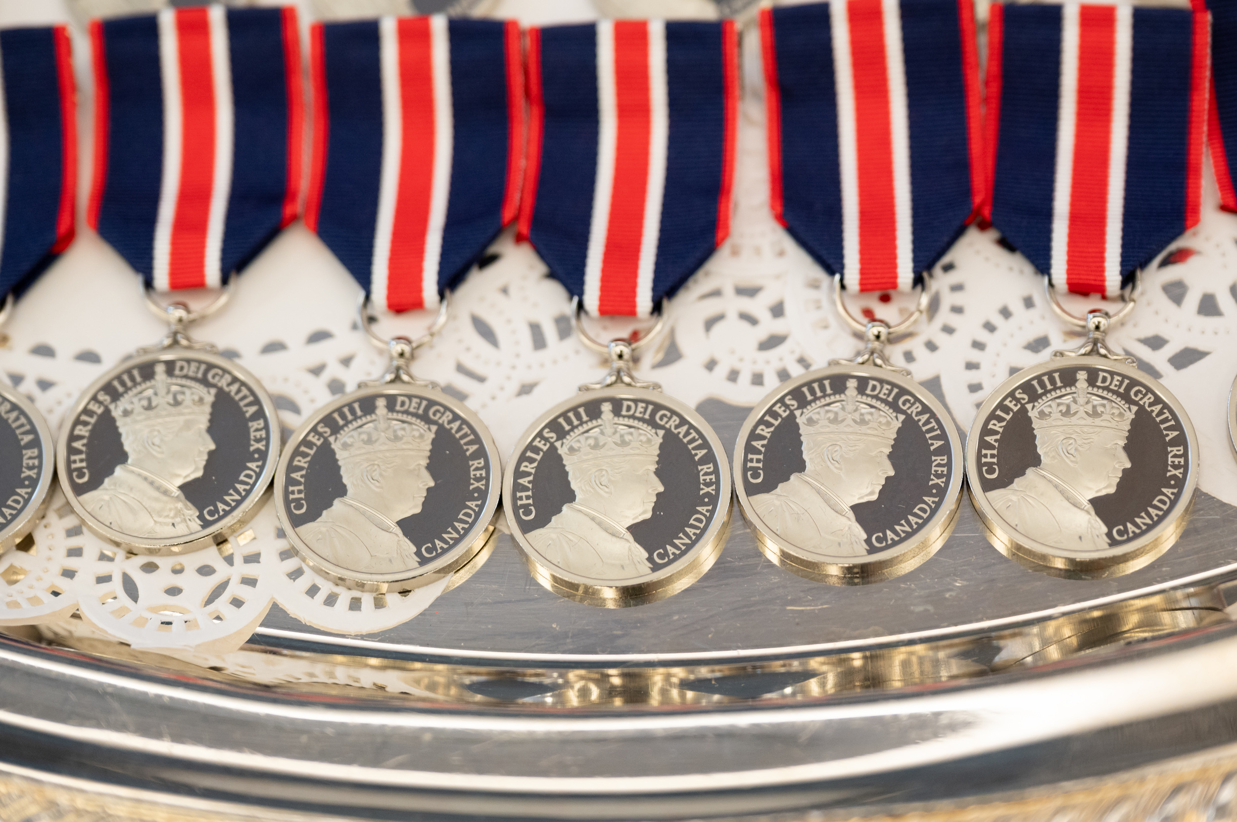 King Charles III Coronation Medal Ceremony - Sept. 27, 2024