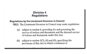 Lieutenant Governor in Council