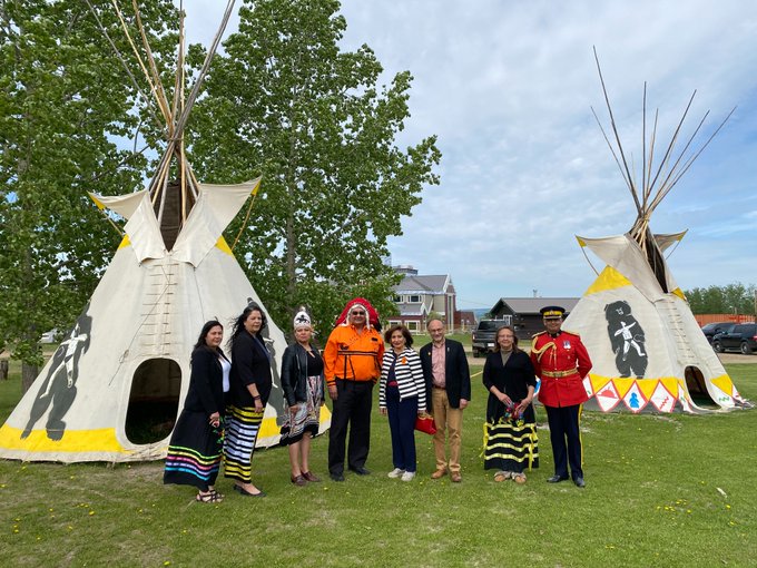 Visit to Kapawe'no First Nation - June 8, 2022