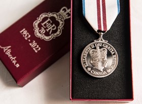 Queen's Platinum Jubilee Medal ceremony - Sept 2, 2022