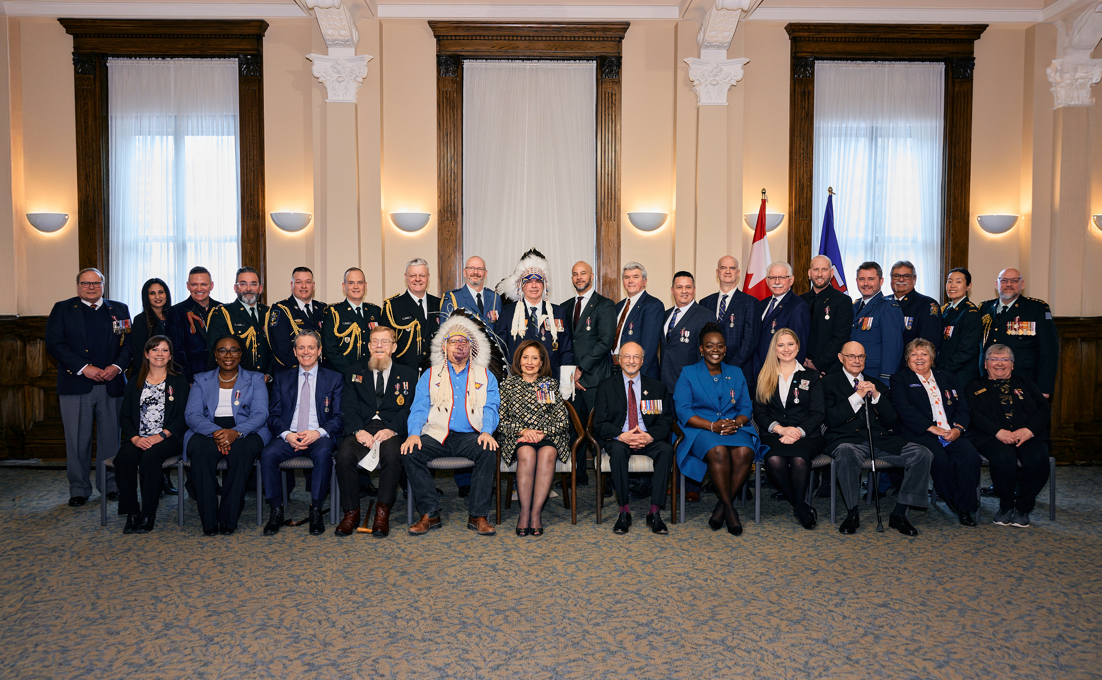 King Charles III Coronation Medal Ceremony - Feb. 20, 2025