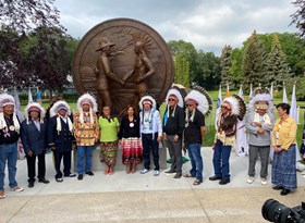 Treaty 6 Monument unveiling - Aug 21, 2022