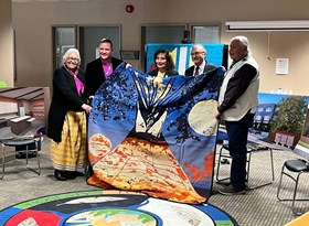 Visit to Aboriginal Friendship Centre of Calgary March 10, 2022