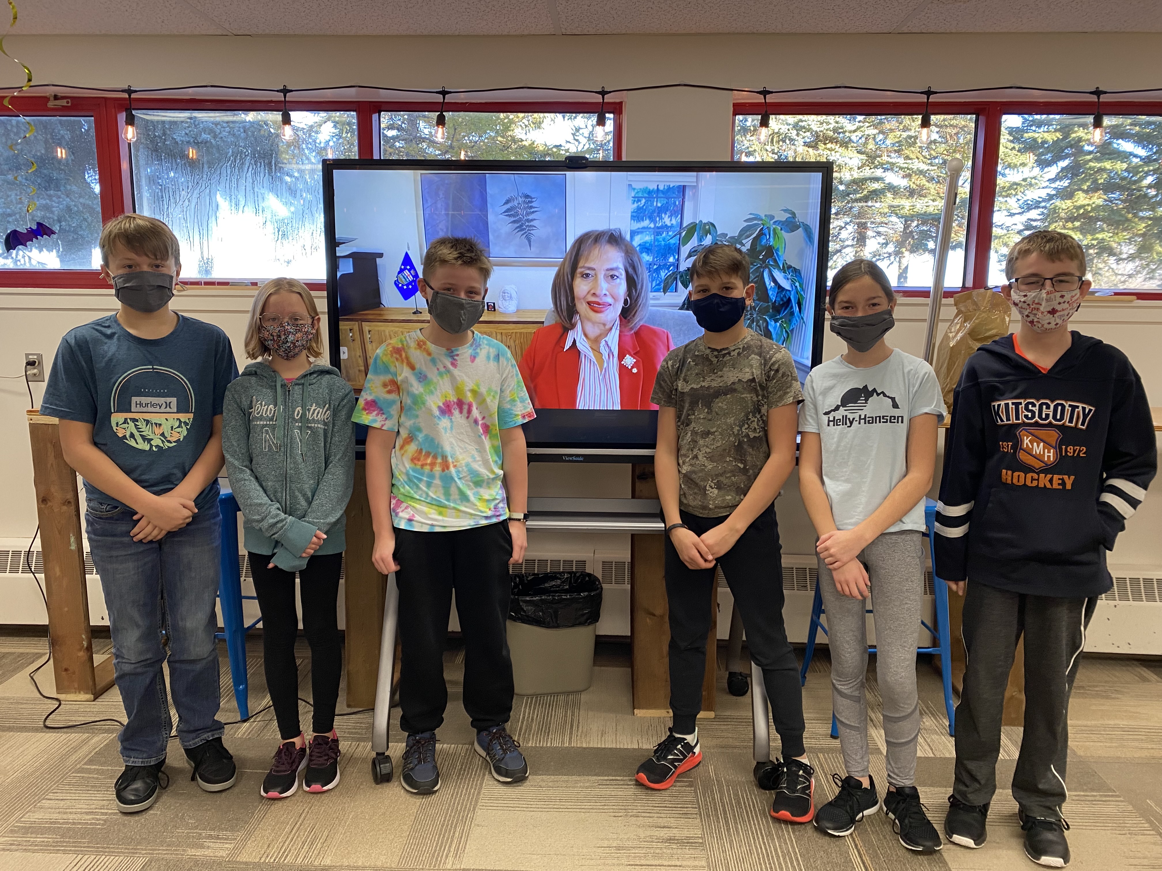 Virtual Visit with Kitscoty School